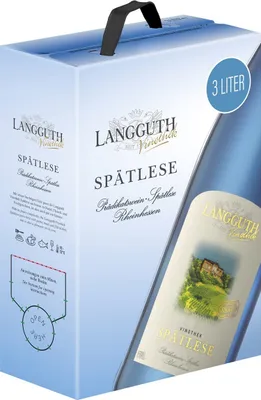Produktbild von Langguth Spätlese 9,5% Vol. 3L BiB Prädikatswein Rheinhessen - Bag in Box