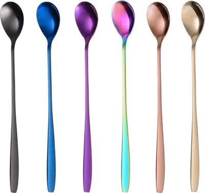 Produktbild von Famanu Espressolöffel Set - 6 Stück, Edelstahl, spülmaschinenfest