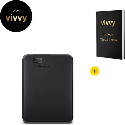 Obrázok produktu pre Externý pevný disk 5 TB – univerzálne zariadenie na všetky účely, ľahké, so 100 % zárukou