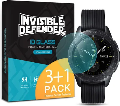 Zdjęcie produktu dla 4x Szkło Ringke Invisible Defender do Galaxy Watch 42mm/ Watch 3 41mm