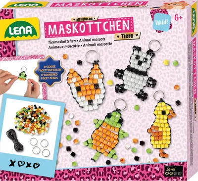 Produktbild von Lena SM42547, Perlenset für Kinder, 6 Jahr(e), Mehrfarbig