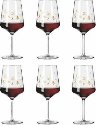 Immagine prodotto di Calice da vino rosso Ritzenhoff Celebration Deluxe 003, set di 6, Romi Bohnenberg, bicchiere di cristallo, 540 ml, A0454460