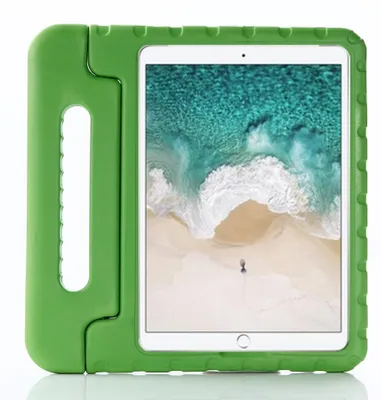 Produktbild von iPad 10.2 / Air 10.5 (2019) Hülle - Stoßfeste Kinderhülle - Grün