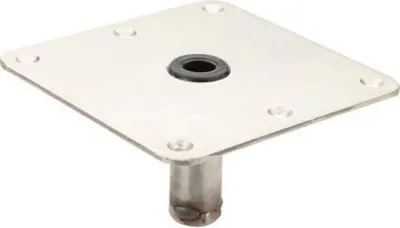 Zdjęcie produktu dla Podstawa do fotela łodzi 7x7 cali, 3/4" Lock'N-Pin Attwood 67729