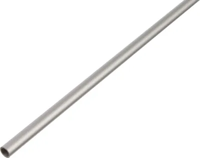 Image de Alberts 471774 Tube rond, aluminium, anodisé couleur argent, 2000 x 30 x 2 mm