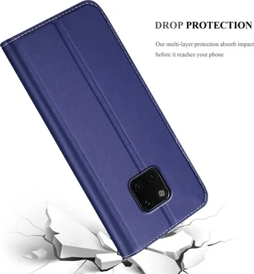 Zdjęcie produktu dla Cadorabo DE-153551, Huawei, Huawei MATE 20 PRO, Niebieski