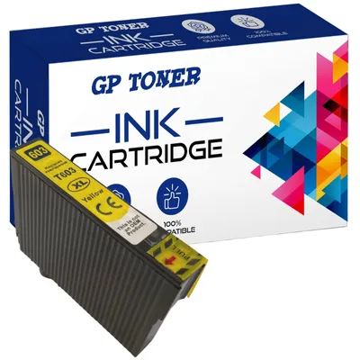 Produktbild von Druckerpatronen für Epson Gelb 603 XL XP2100 XP3100 XP4100 WF2810 WF2830 WF2850