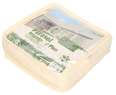 Produktbild von Gerim Schattentuch - Dreieck - Creme - wasserabweisend - 3 m