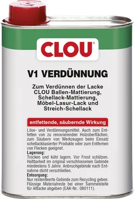 Produktbild von Clou Verdünnung V1 250 ml