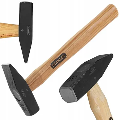 Image de Marteau de serrurier manche bois 300 g