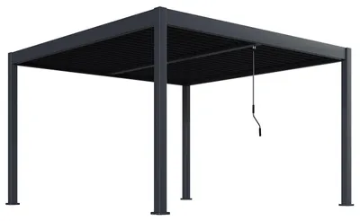 Produktbild von »Oasis« Pergola 4 x 4 m, anthrazit, Aluminium