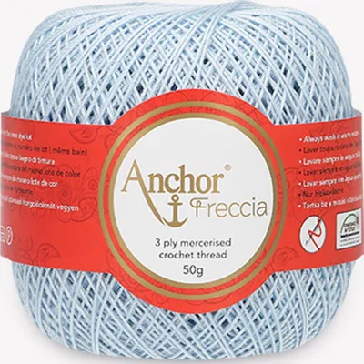 Zdjęcie produktu dla Anchor Freccia 12 – cienka przędza bawełniana do szydełkowania (kolor 00128)