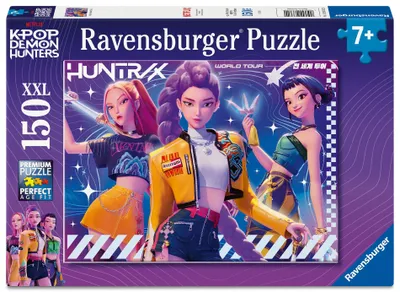 Immagine prodotto di Puzzle Kinder 150 pezzi XXL - KPop Demon Hunters - Tour mondiale Huntr/x