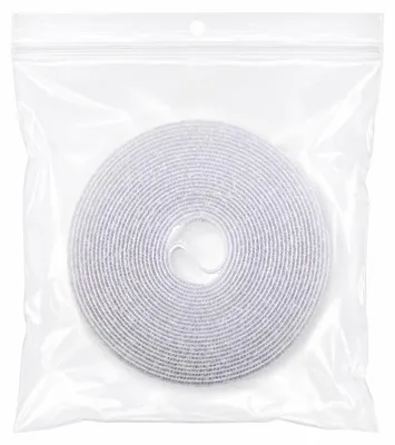 Produktbild von Klettband für Fliegengitter 5,6 m x 0,6 cm Weiß im Polybeutel