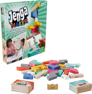 Obrázek produktu pro Hasbro Gaming Jenga Maker, 8 rok/roky