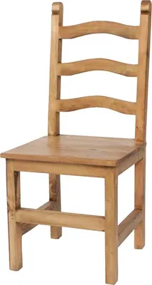 Produktbild von MiaMöbel Esszimmerstuhl Mexico Möbel 45x100x48 cm Landhausstil Massivholz Pinie Honig