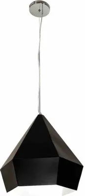 Zdjęcie produktu dla Żyrandol DIAMANTE czarny 1xE27x40W metal wym:90x37x37cm IP20 Milagro