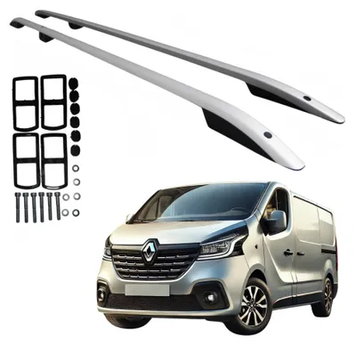 Obrázek produktu pro Dachreling OPEL VIVARO RENAULT TRAFIC TALENTO NV300 2014- LANG SILBER