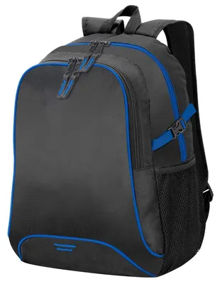 Productafbeelding van Shugon Osaka basisrugzak, 30 liter, model FK827 (one size) (zwart/koningsblauw)