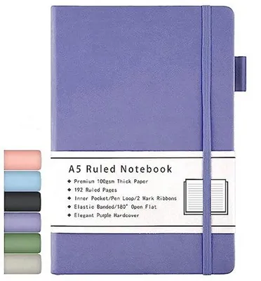 Productafbeelding van Notitieboek A5 met hardcover en premium papier - 192 pagina's - 14,5 x 21,3 cm