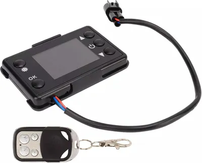 Image de 12V chauffage voiture LCD interrupteur contrôleur avec télécommande pour voiture diesel chauffage air chauffage parking chauffage autonome