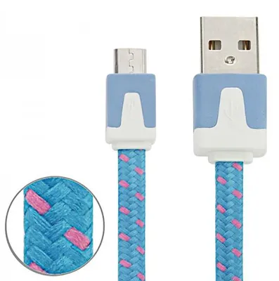 Produktbild von Micro USB Datenkabel Ladekabel Farben 3 m für Handys Tablet Kabel Laden Zubehör