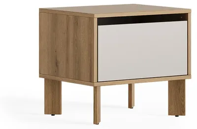 Obrázok produktu pre Nočný stolík Vicco Monti Dub Evoke/Kašmír 48.2 x 44 cm so zásuvkou, Model 62736