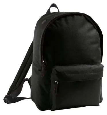 Image de SOLS - Sac à dos « Rider », couleur unie LT1508 (taille unique) (noir)