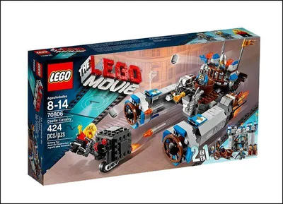Zdjęcie produktu dla LEGO THE LEGO MOVIE Castle Cavalry, Zestaw do budowania, 8 lat(a), 424 szt.