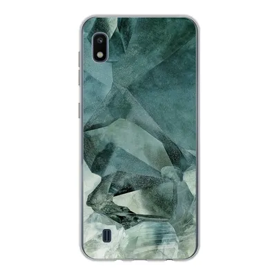 Produktbild von MuchoWow® Handyhülle Schutzhülle Hülle für Samsung Galaxy A10 Mineralien - Kristalle - Naturstein Silikon Softcase Handy Hülle - Schutzhülle