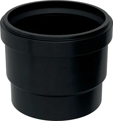 Produktbild von Geberit GE PE Steckmuffe, d90, mit Lippendichtung, 366779, 1 Stk.