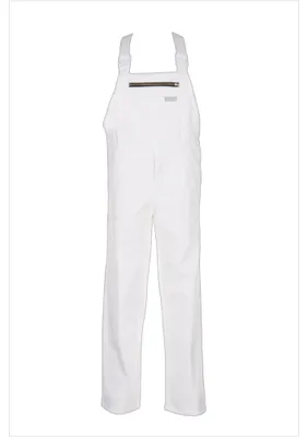 Produktbild von Planam BW 290 Latzhose reinweiß Gr. 54, 0125054