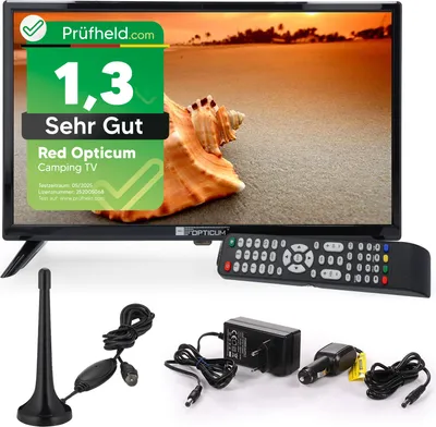 Zdjęcie produktu dla RED OPTICUM LED-TV Travel TV LE-24Z1S, 60 cm (24"), , 12/24 V, 230 V~