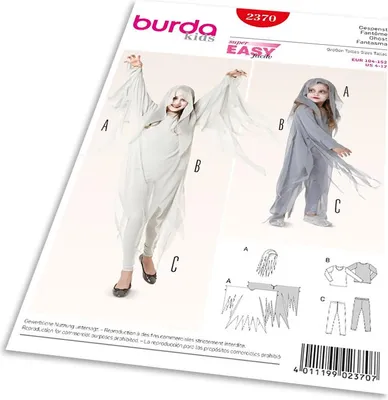 Obrázek produktu pro Střih Burda 2370 - Duch, strašidlo