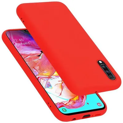 Image de Cadorabo Housse pour Samsung Galaxy A70 / A70s Housse en rouge Housse pour portable Case Cover TPU Etui