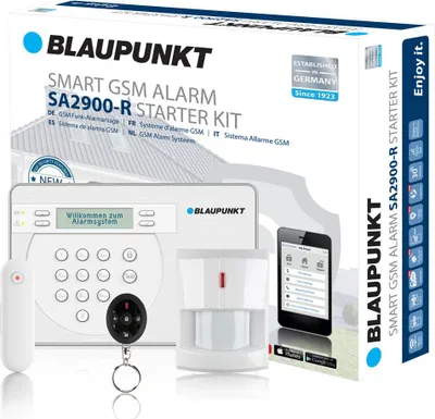 Produktbild von Blaupunkt SA2900-R, Weiß, Tasten, LCD, Wand, Telefonleitung, 96 dB
