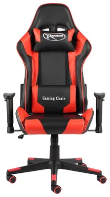 Obrázek produktu pro herní židle vidaXL Swivel Red PVC