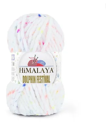 Zdjęcie produktu dla Wolle Himalaya Dolphin Festival 101, kolor biały - do szydełkowania i robienia na drutach