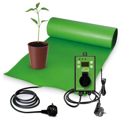 Produktbild von BioGreen Wärmeplatte inkl. Digital-Thermostat als Anzuchtbooster für Pflanzen