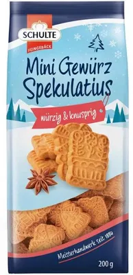Obrázek produktu pro Schulte Mini Spiced Speculoos s vánočním kořením 200g