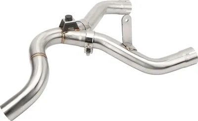 Immagine prodotto di Tubo di collegamento centrale per scarico moto, controllo delle prestazioni potente, acciaio inossidabile, compatibile con R850R 2004-2007