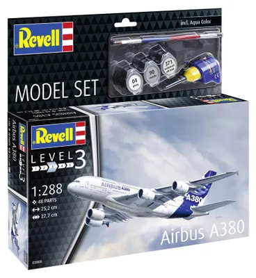 Produktbild von Model Set Airbus A380
