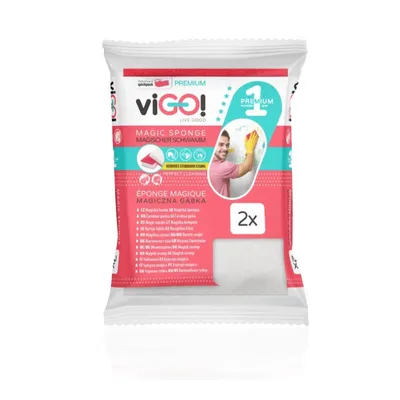 Produktbild von Magic Cleaning Schwamm 2PCs. Premium #1 Vigo