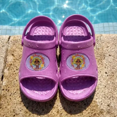 Produktbild von LOL Surprise Kinder Clogs Sandalen Badeschuhe Latschen – Lila / 26/27