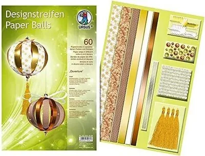Produktbild von URSUS Designstreifen Paper Balls "Ouverture"