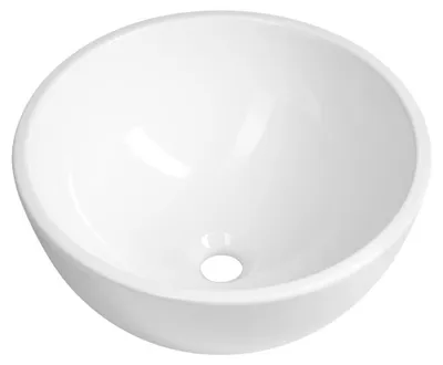 Produktbild von MOON Keramik-Aufsatzwaschtisch, Durchmesser 43 cm, weiß