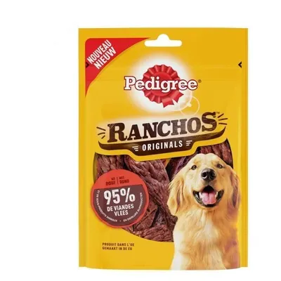 Productafbeelding van Pedigree Hondenkoekjes - Ranchos Original - Rundvlees - 7 x 70g