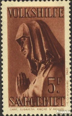 Produktbild von Briefmarken Saarland 1934 Mi 177 postfrisch Volkshilfe
