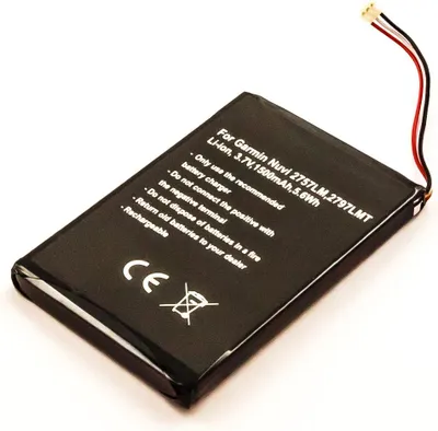 Image de Batterie pour GARMIN NUVI 2797LMT, NUVI 2797, NUVI 2757LM, NUVI 2757 remplace 361-00066-00