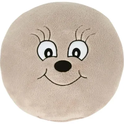 Image de Coussin rond - 35 cm de diamètre - Beige